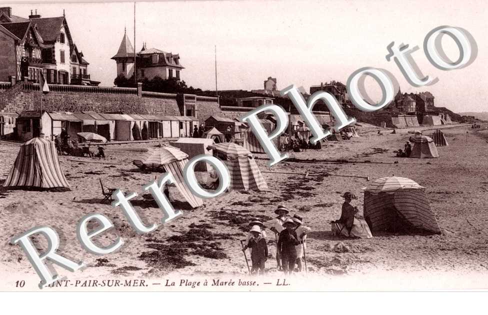 La plage a maree basse