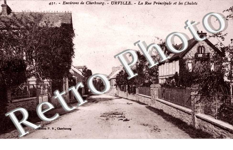 la rue principale et les chalets