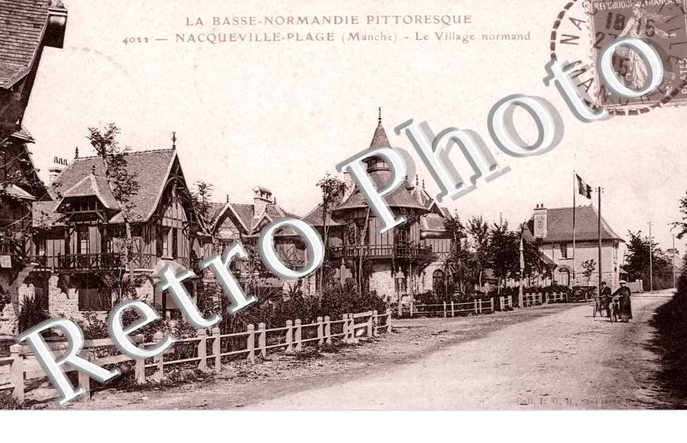 Nacqueville-Plage Le village Normand