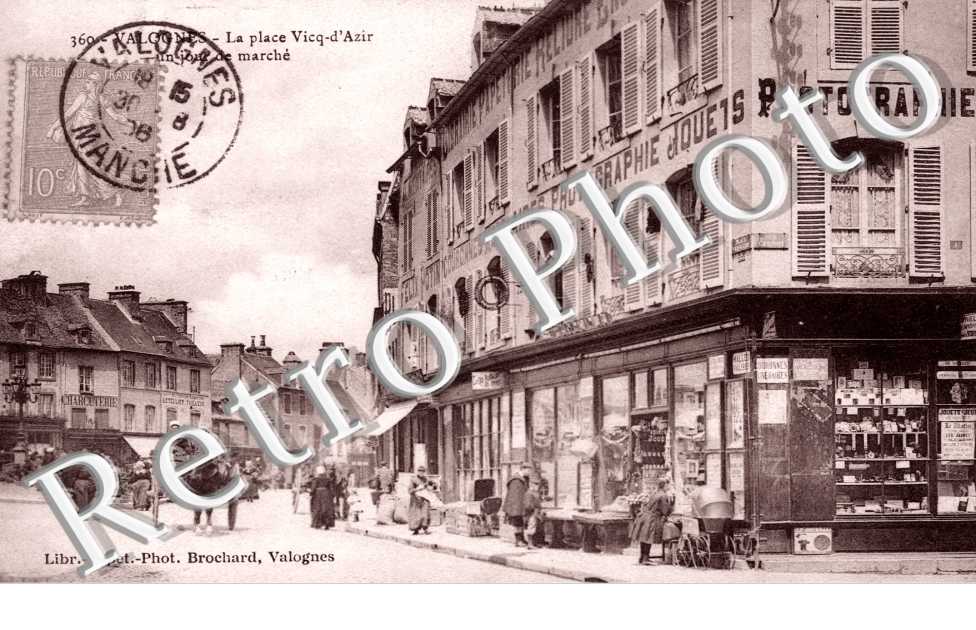 Place Vicq d'Azir un jour de Marche