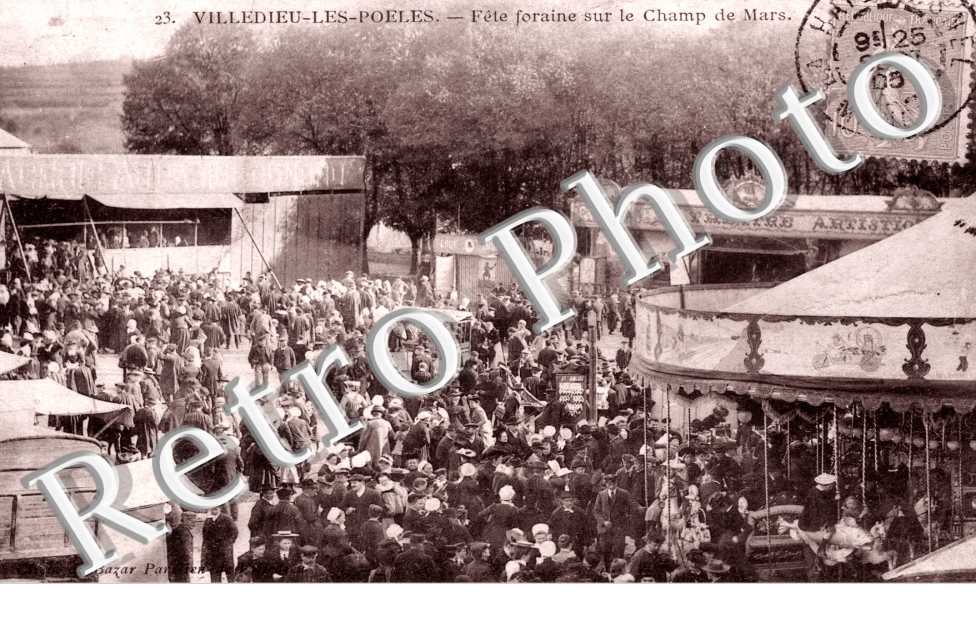 fete forraine sur le Champ de Mars