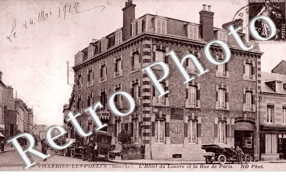Hotel du Louvre et Rue de Paris