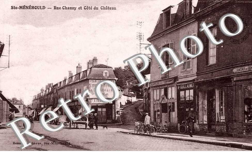 rue Chanzy et cote du chateau