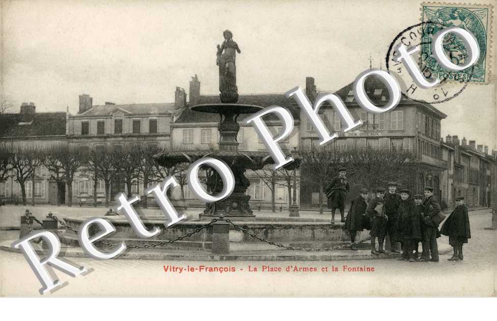 place d'Armes et la fontaine