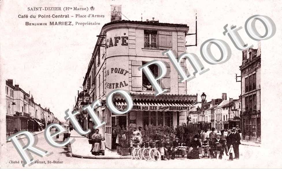 Cafe du Point-Central - place d'armes - Benjamin Mariez proprietaire