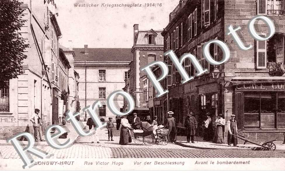 Rue Victor Hugo avant le bombardement