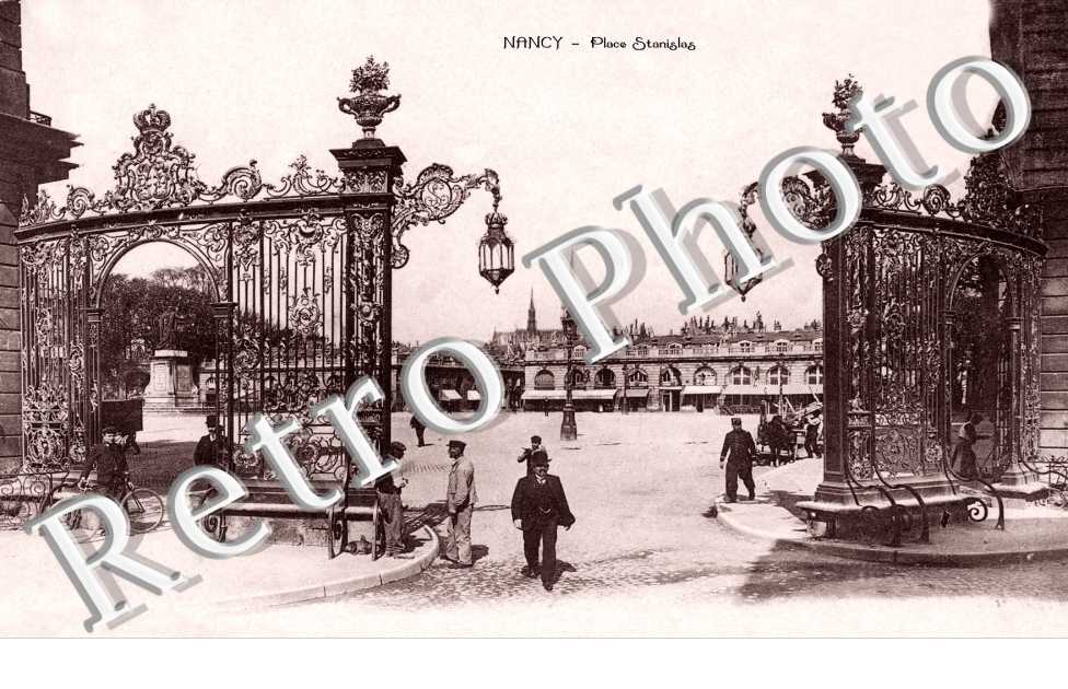 PLACE STANISLAS ET GRILLES JEAN LAMOUR