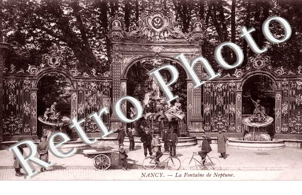 place Stanislas LA FONTAINE DE NEPTUNE