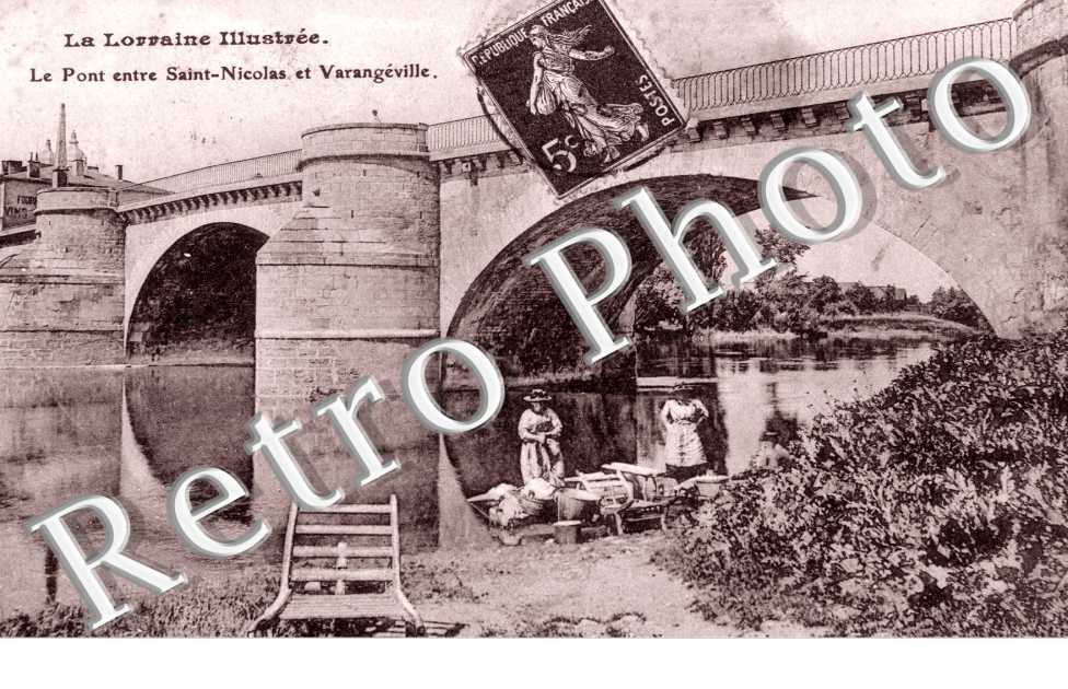Le Pont entre Saint Nicolas et Varangeville