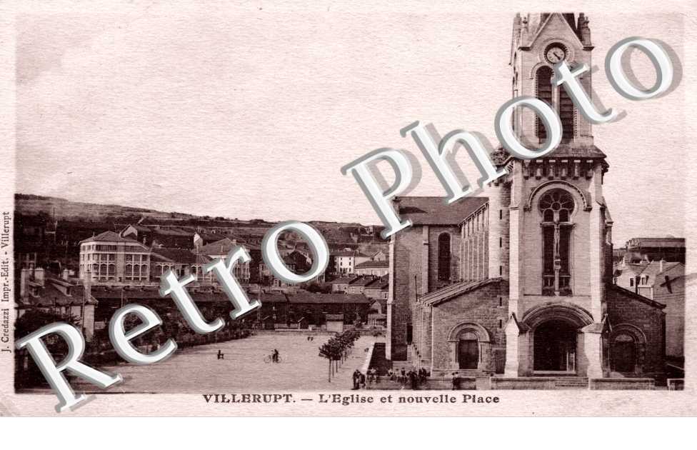 l'Eglise et la nouvelle place