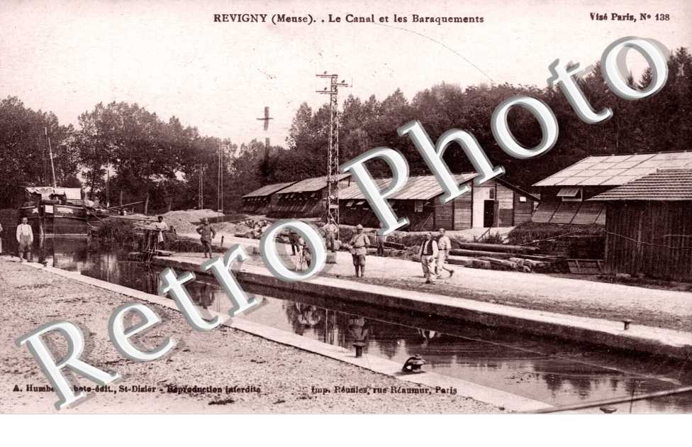 Le Canal et les Baraquements