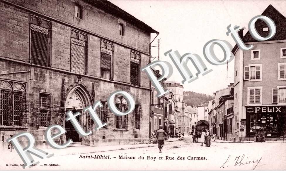 Maison du Roy et Rue des Carmes
