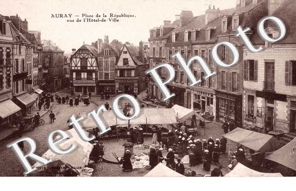 Place de la République vue de l'Hôtel de Ville