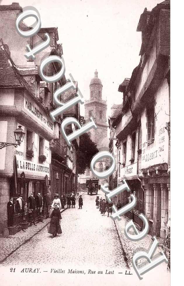 VIEILLES MAISONS RUE DU LAIT
