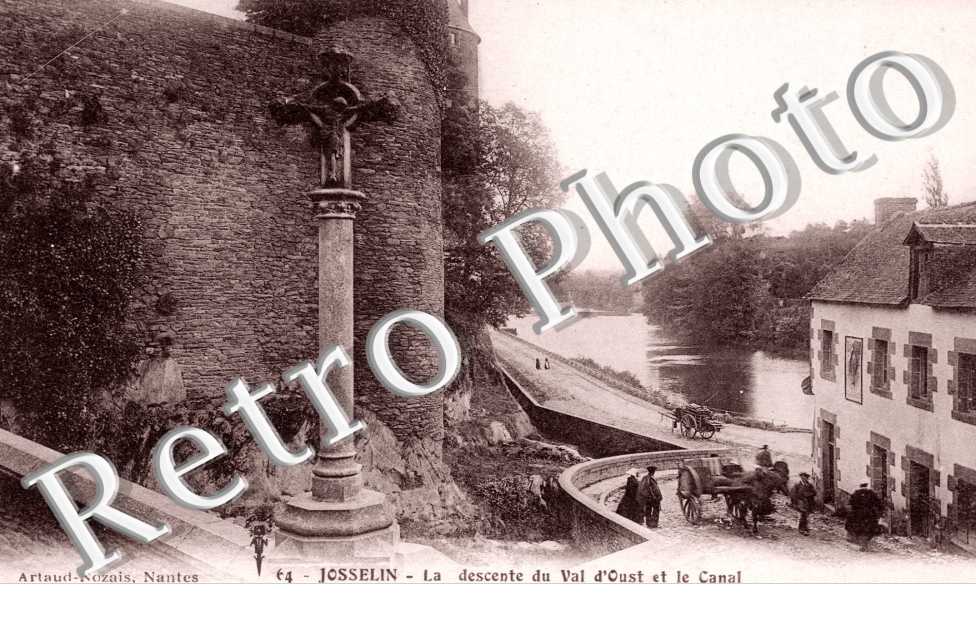la descente du Val d'Oust et le Canal