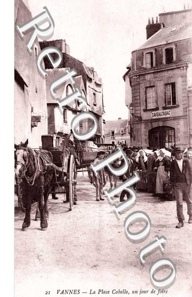 la place Cabello un jour de foire