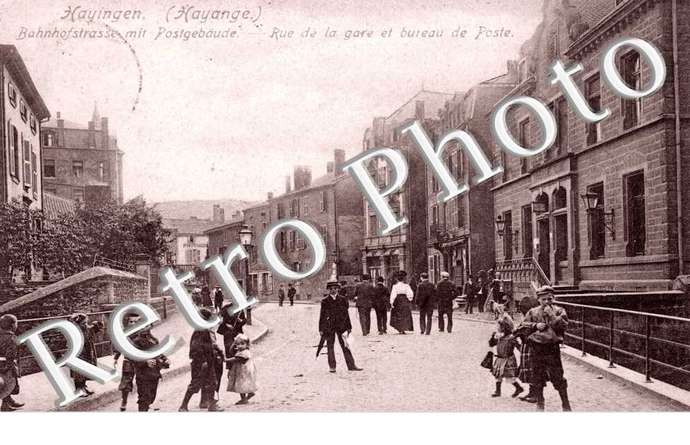 rue de la Gare et bureau de poste