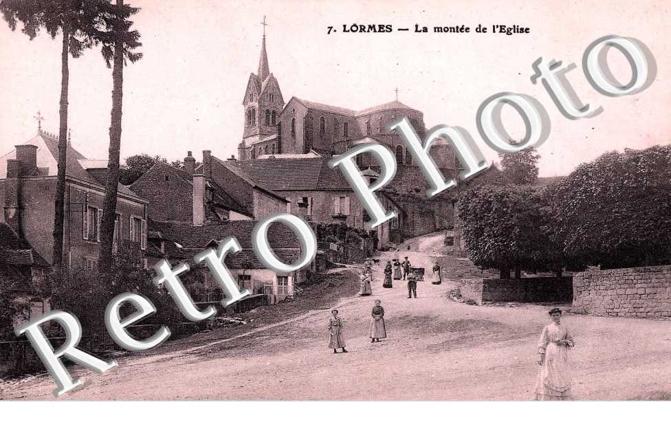 la montee de l'eglise