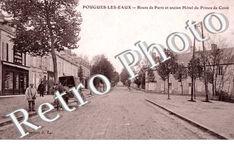 route de Paris et ancien hotel du prince de Conti