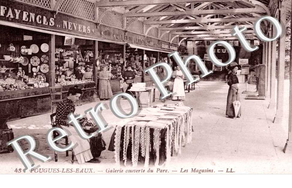 Galerie couverte du Parc, les Magasins
