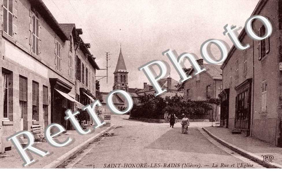 la rue et l'eglise