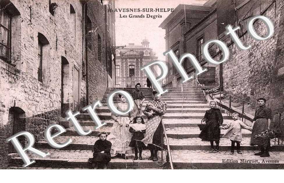 Les Grands Degr - belle carte anim