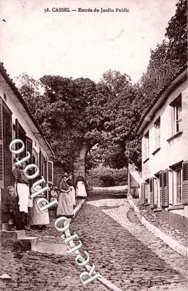 entree du jardin public
