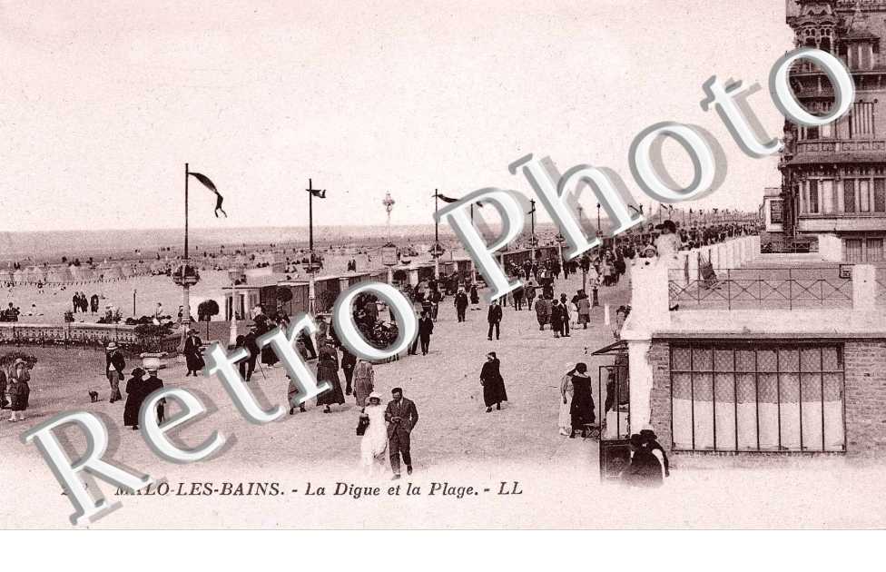 LA digue et la plage