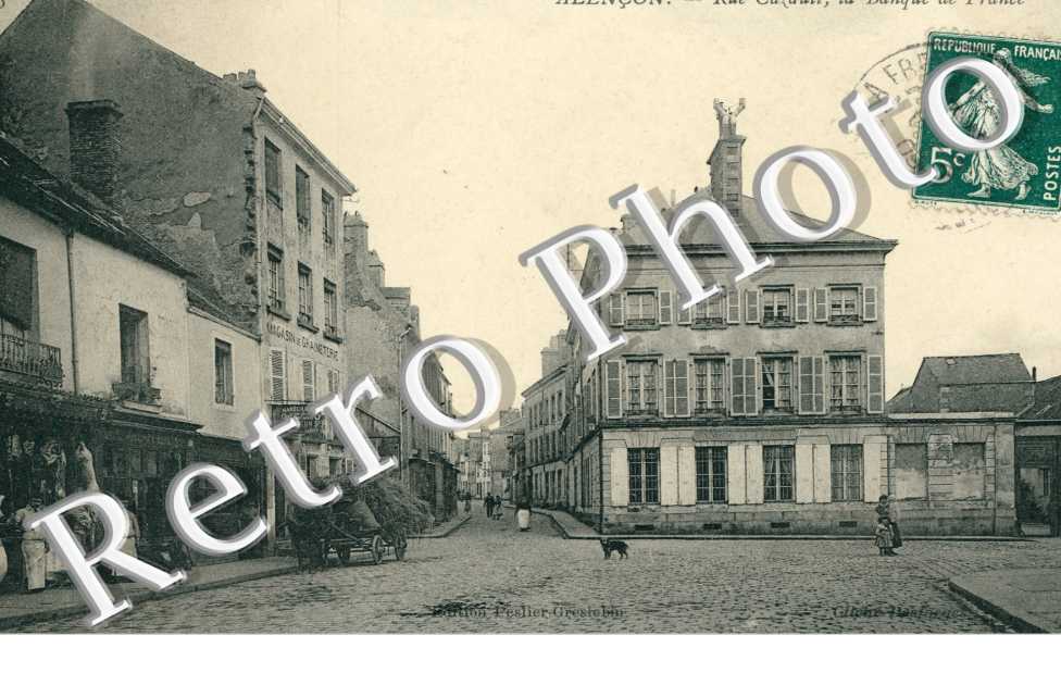 Rue Cazault, la Banque de France