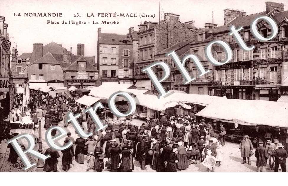 Place de l'Eglise, le Marche