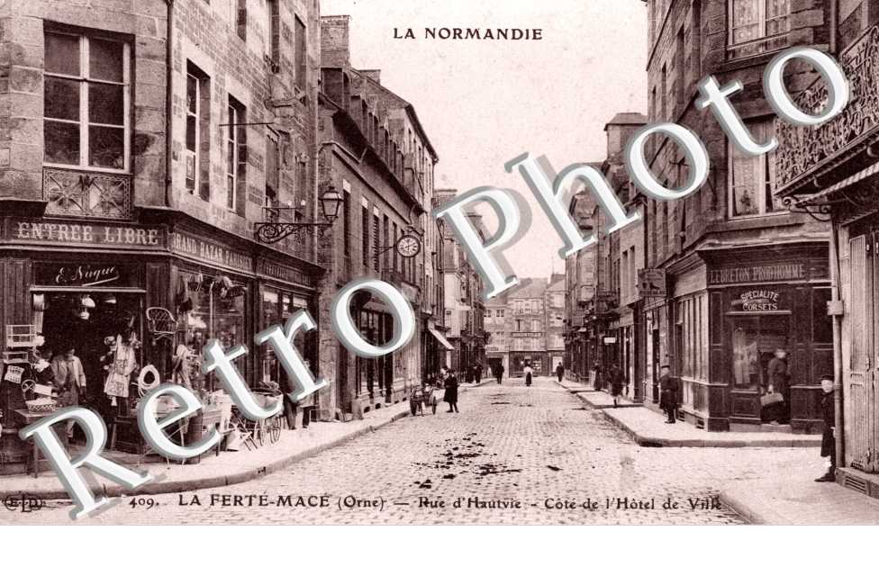 rue Hautvie cote de l'hotel de ville