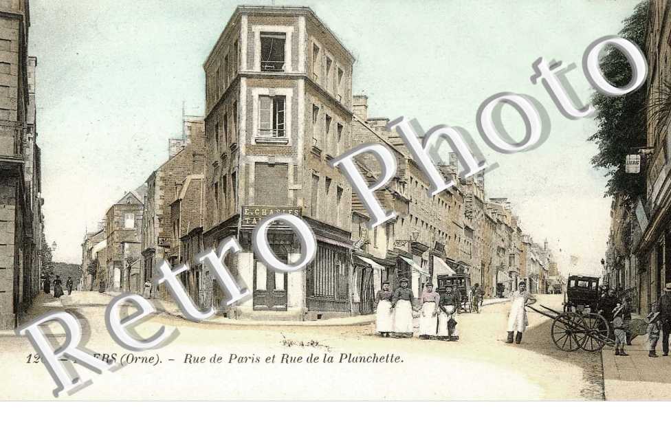 rue de Paris et rue de la Planchette