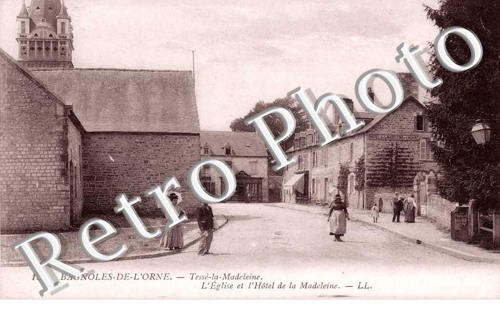  l'Eglise et l'Hotel de la Madeleine