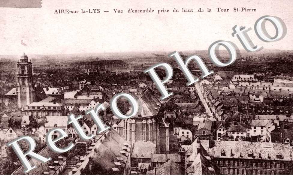 vue d'ensemble prise du haut de la Tour Saint Pierre