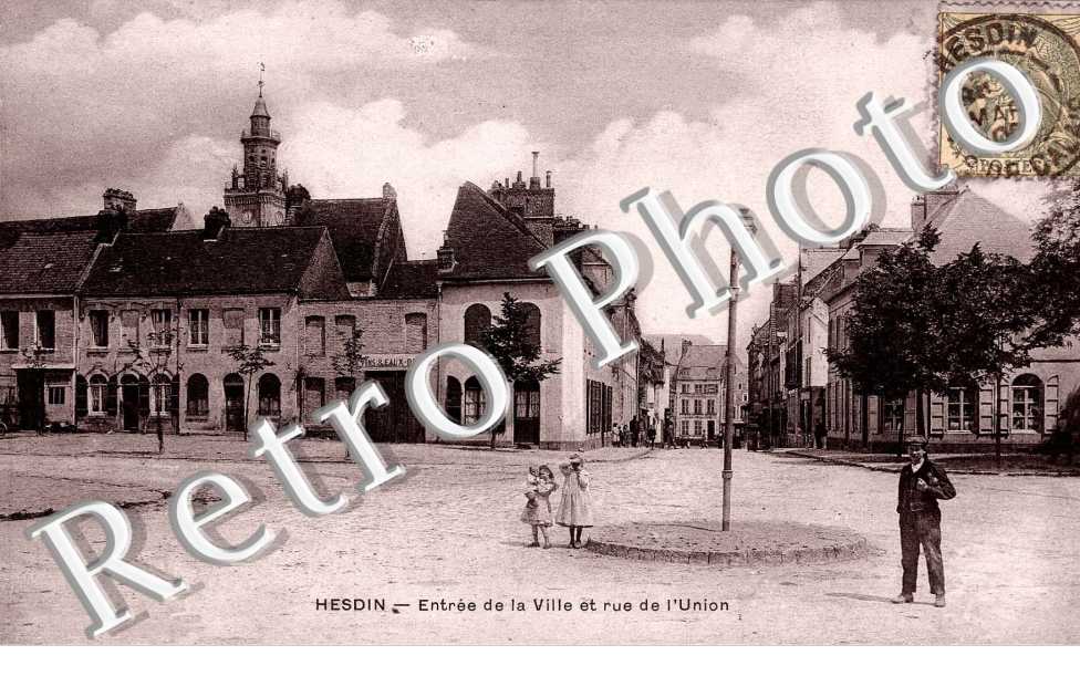 entree de la ville et rue de l'Union