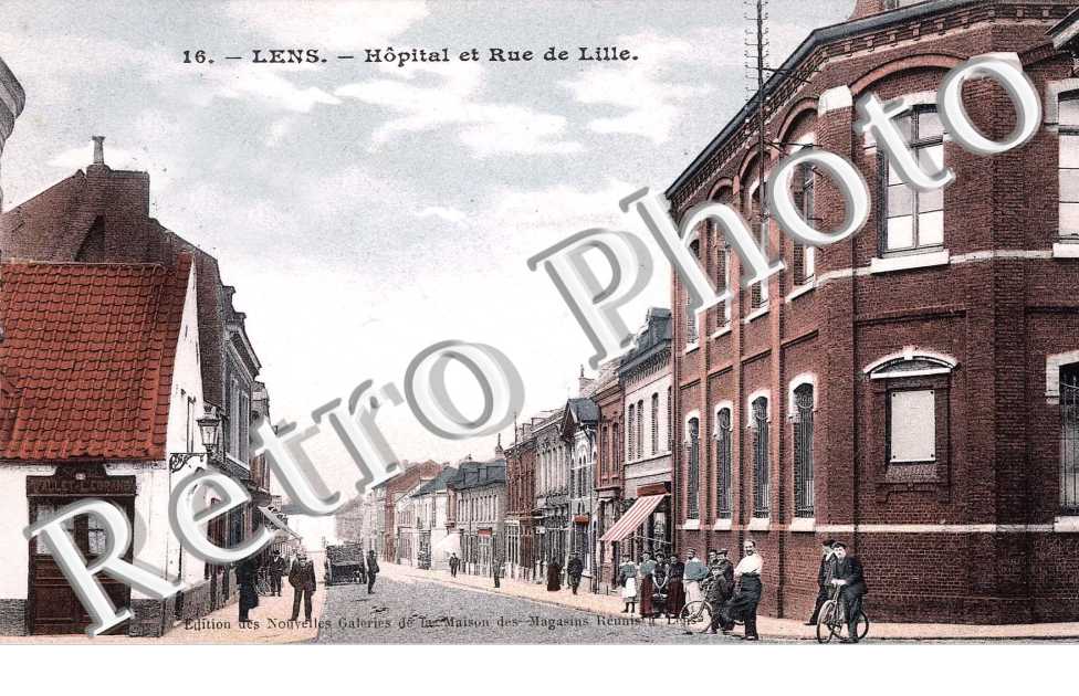Hôpital et rue de Lille