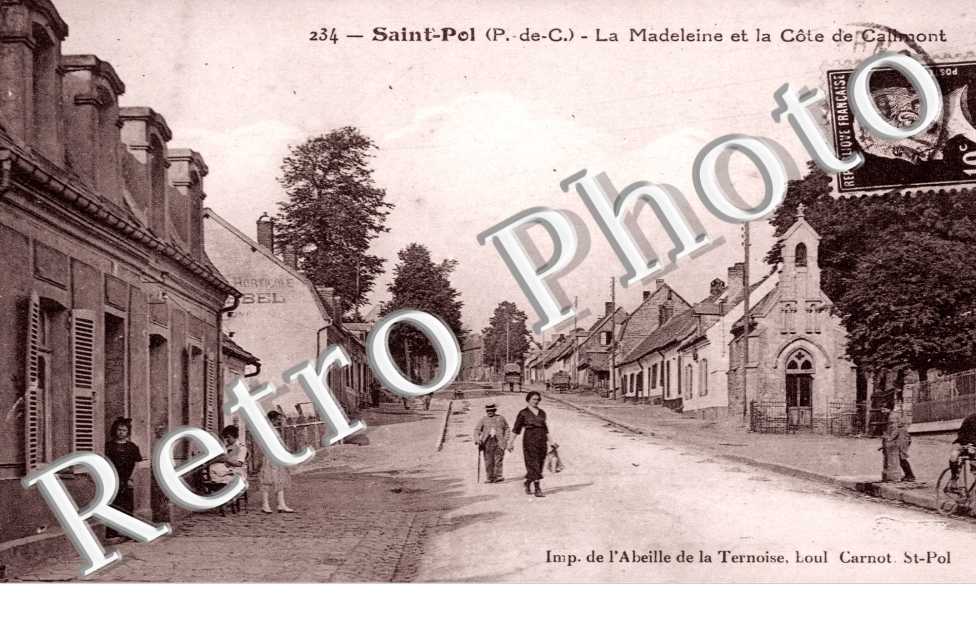 La Madeleine et la cote de Calimont