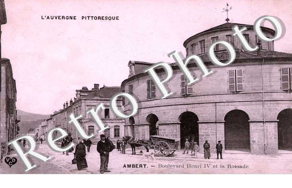 Boulevard henri IV et la rotonde