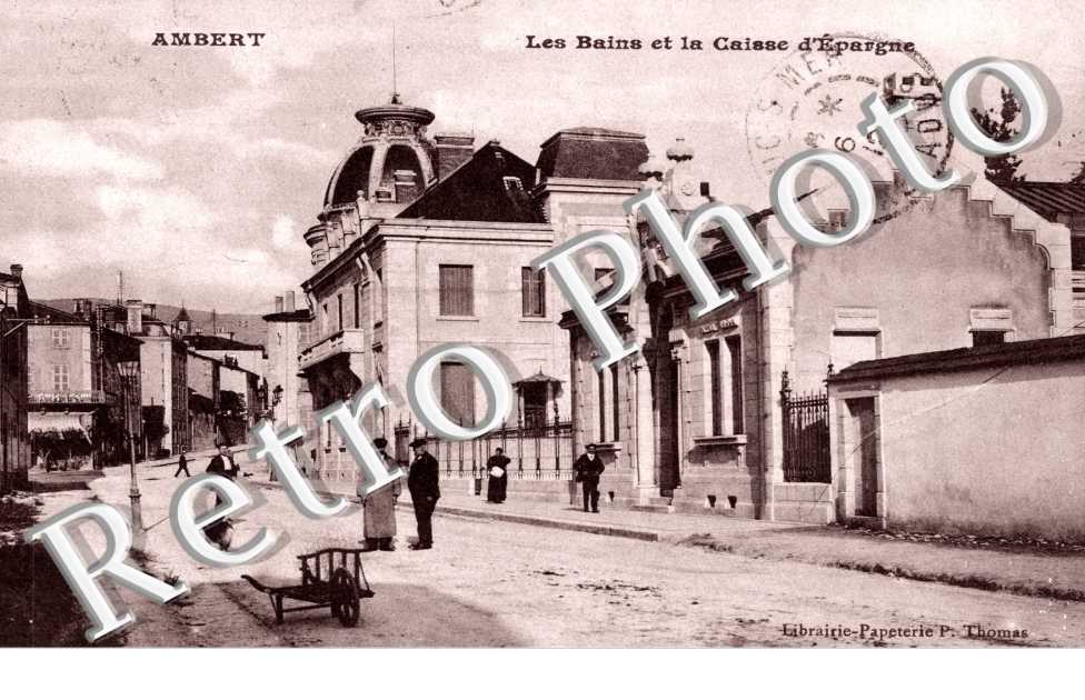 La Caisse d'Epargne et les Bains