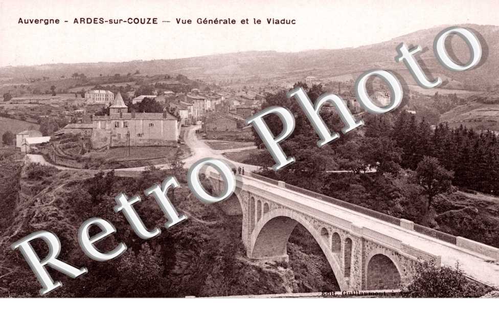 Ardes-sur-Couze, Vue Generale et le Viaduc