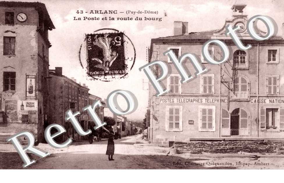 La Poste et la Route du Bourg