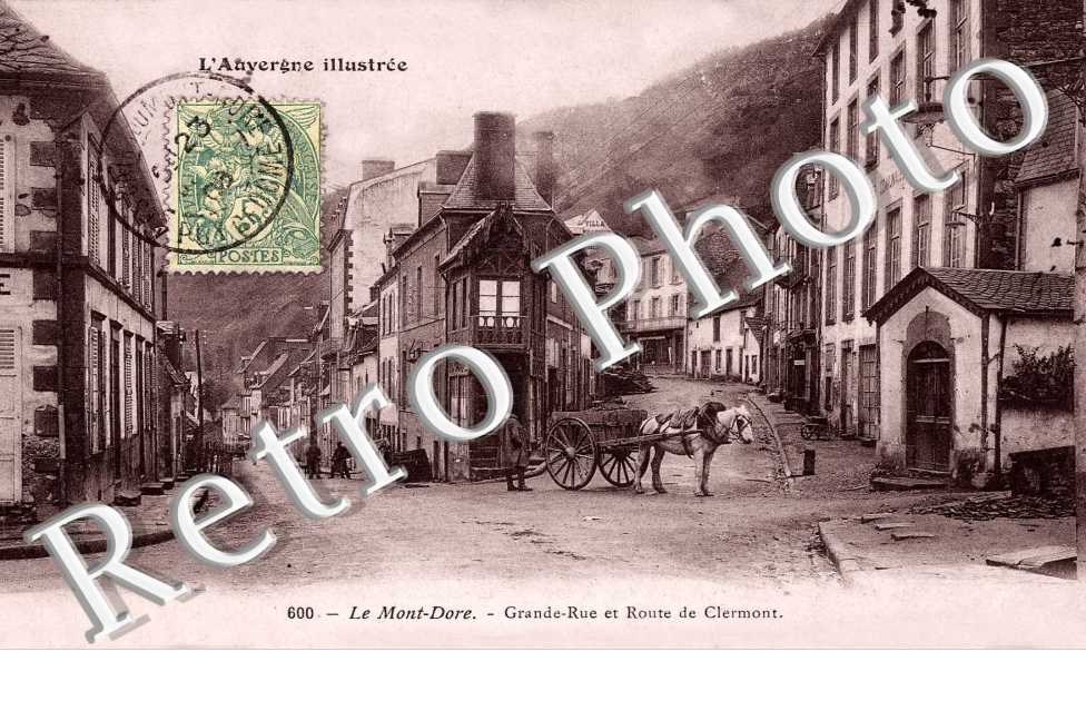Grande rue et route de Clermont
