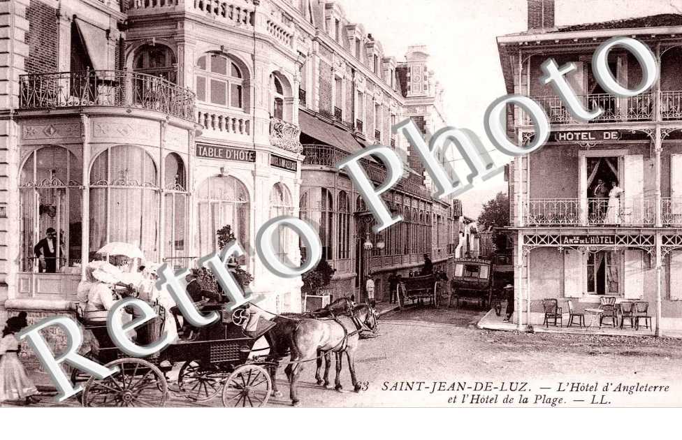 L'HOTEL D'ANGLETERRE ET L'HOTEL DE LA PLAGE
