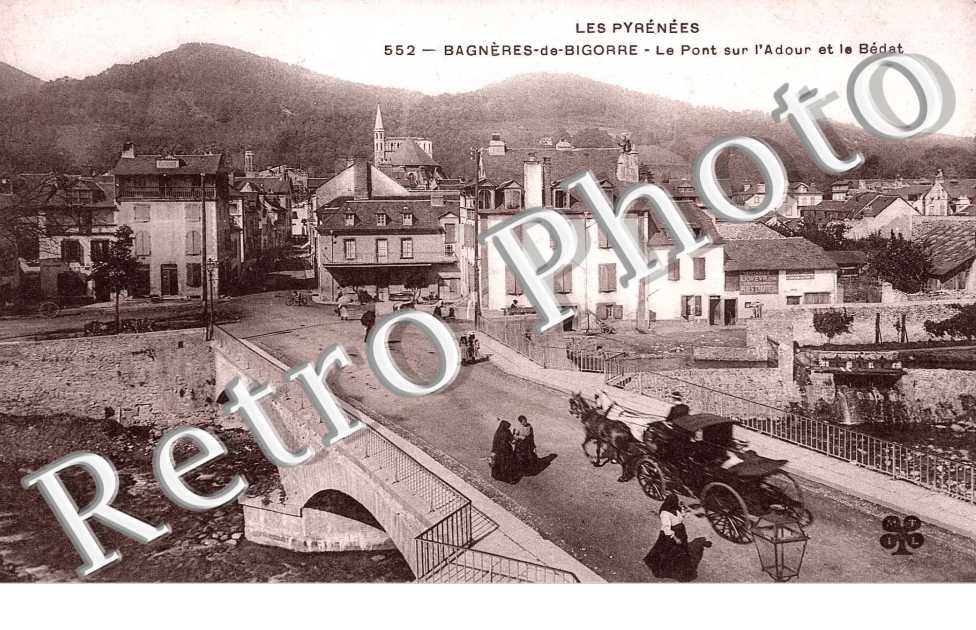 LE PONT SUR l'Adour et le Bedat