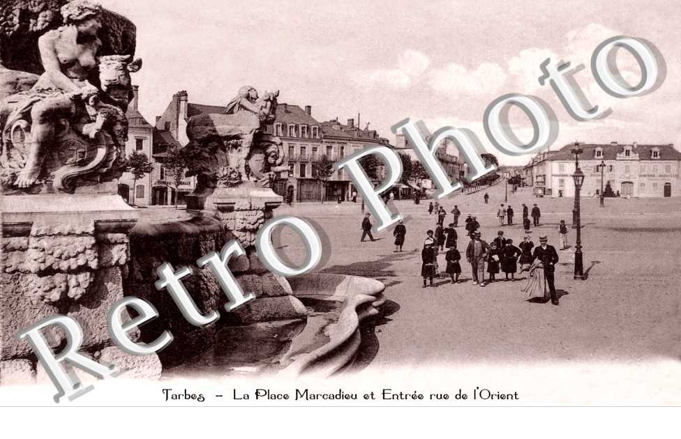 Place Marcadieu et Entree Rue de l'Orient