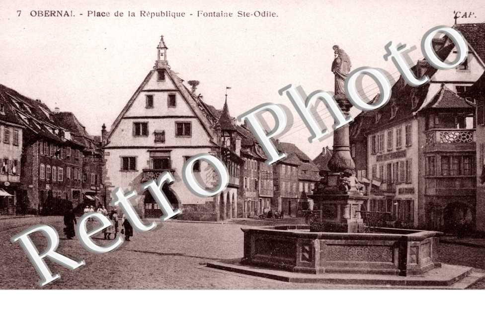 place de la Republique - Fontaine Sainte Odile