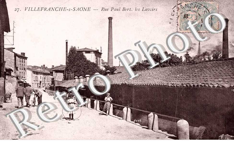 Rue Paul Bert - Les lavoirs