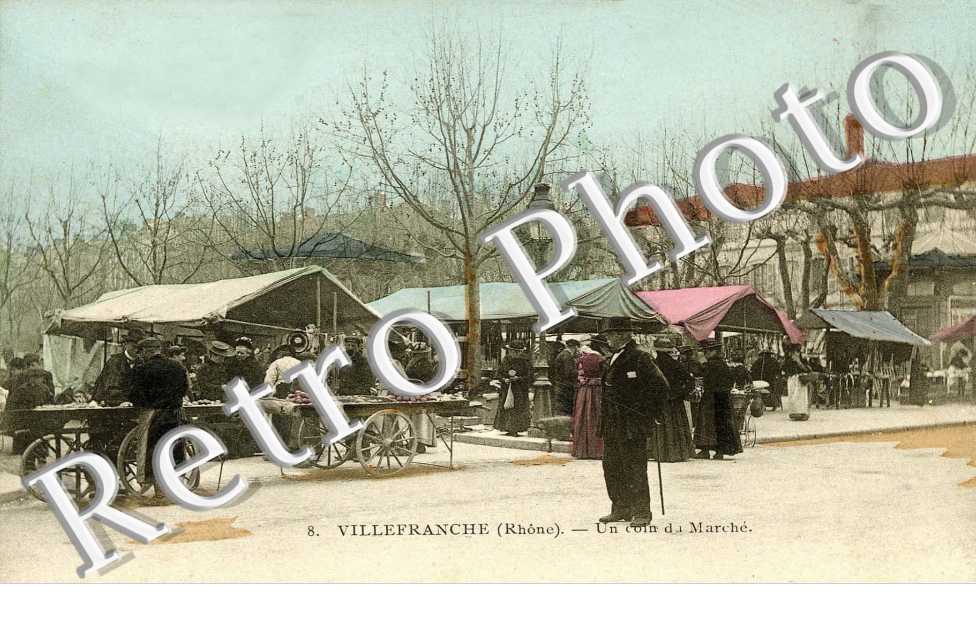 Un coin du marche (couleur)