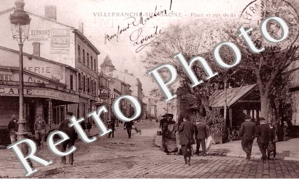 Place et Rue de la Gare