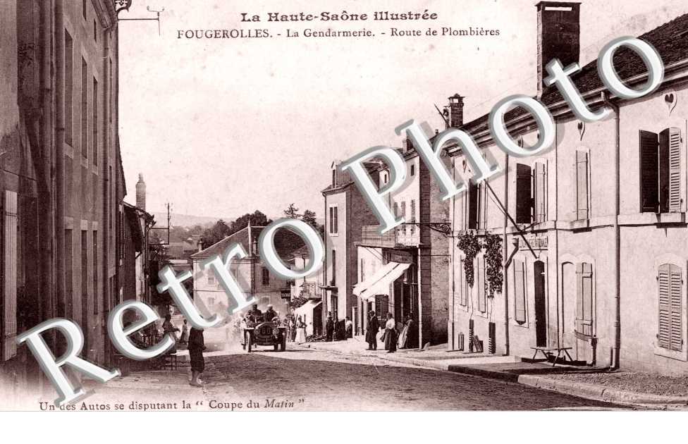 Route de Plombieres, la Gendarmerie